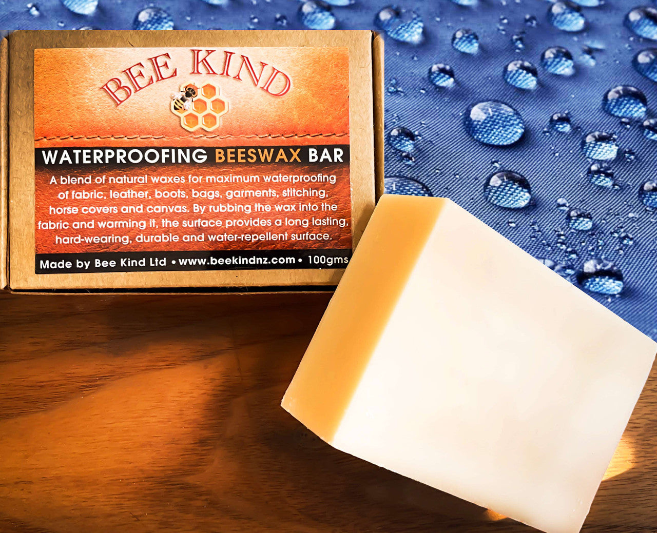 Bee Kind™ Beeswax & Carnauba Waterproofing Bar – Outdoor Gear & Horse Covers - Kind Living Co.
