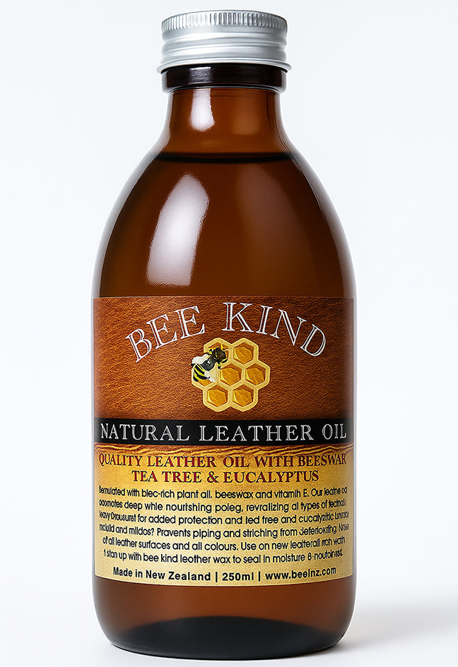 Bee Kind™ Leather Oil – Natural Leather Conditioner