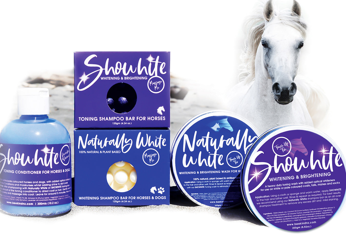 Natural Horse Care Collection – Natural Grooming for Show-Ready Horses