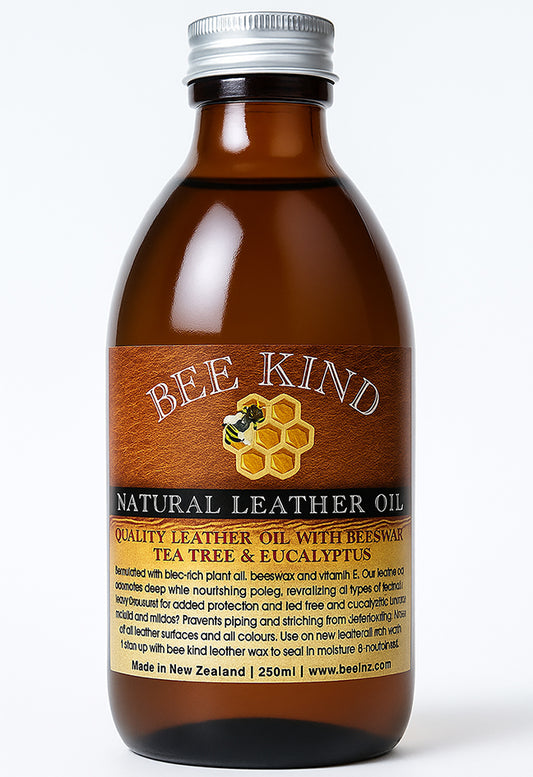 Bee Kind™ Leather Oil – Natural Leather Conditioner