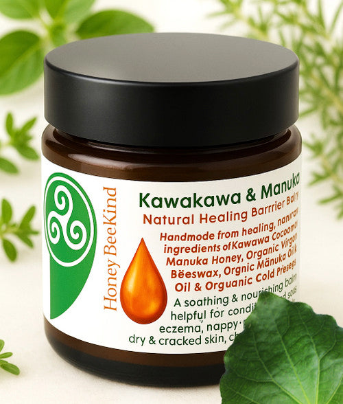Kawakawa and Manuka Honey Skin Healing Balm NZ