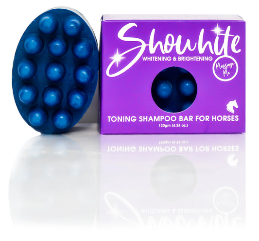 Natural Purple Toning Shampoo Bar for White Horses – SHOWHITE